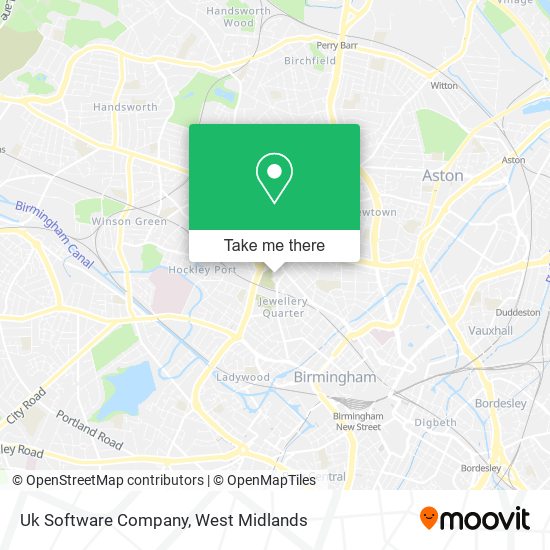 Uk Software Company map