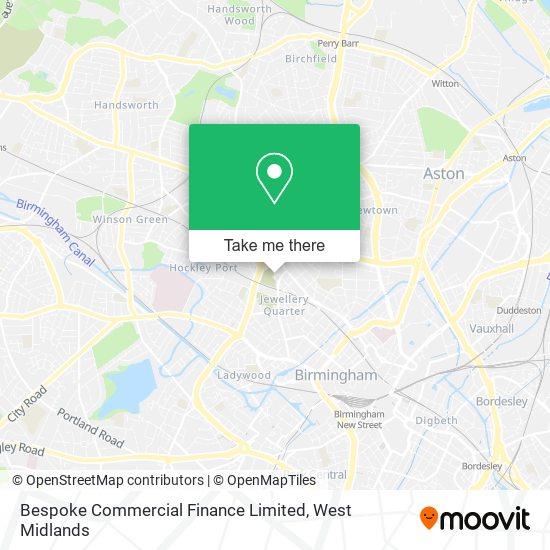 Bespoke Commercial Finance Limited map