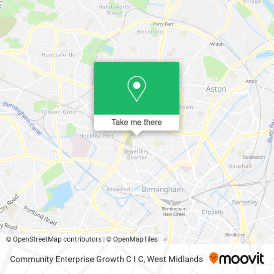 Community Enterprise Growth C I C map