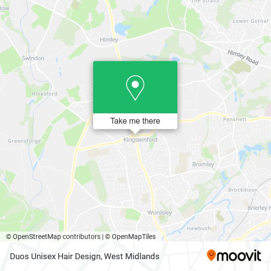 Duos Unisex Hair Design map