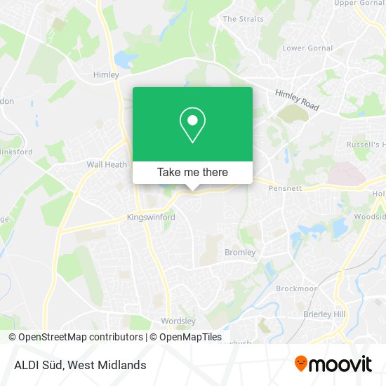 ALDI Süd map