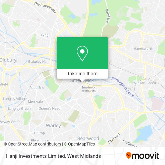 Hanji Investments Limited map