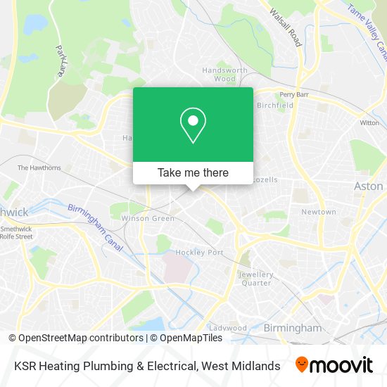 KSR Heating Plumbing & Electrical map