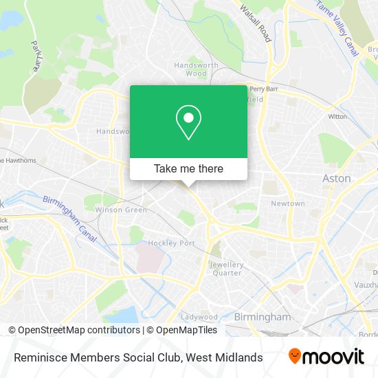 Reminisce Members Social Club map