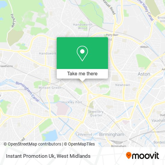 Instant Promotion Uk map