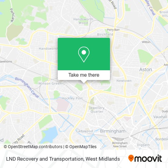LND Recovery and Transportation map