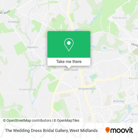 The Wedding Dress Bridal Gallery map