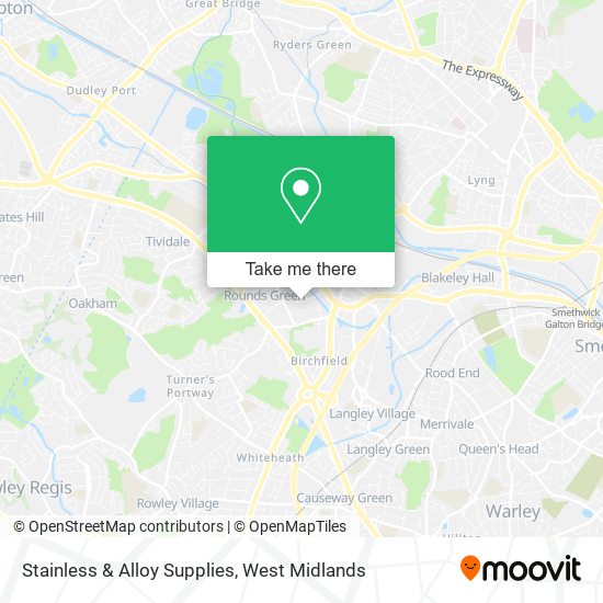 Stainless & Alloy Supplies map