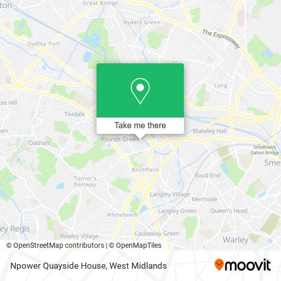 Npower Quayside House map