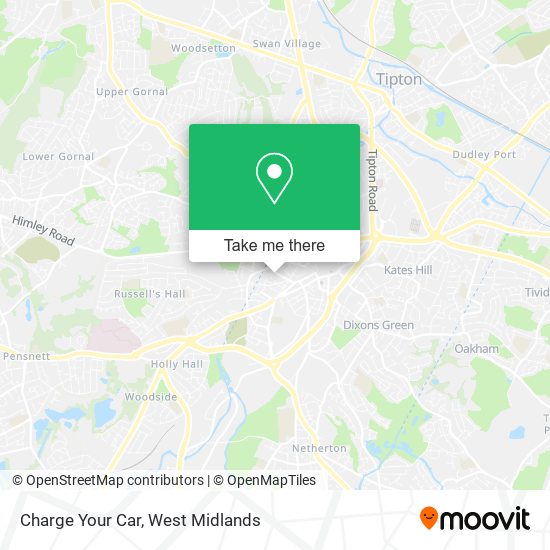 Charge Your Car map