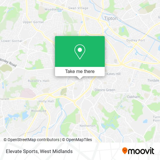 Elevate Sports map