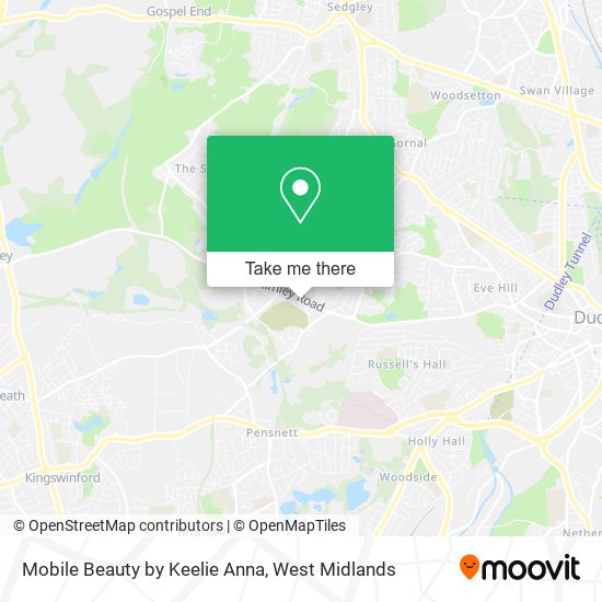 Mobile Beauty by Keelie Anna map