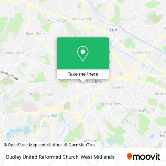 Dudley United Reformed Church map