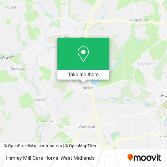 Himley Mill Care Home map