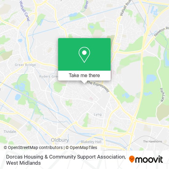 Dorcas Housing & Community Support Association map