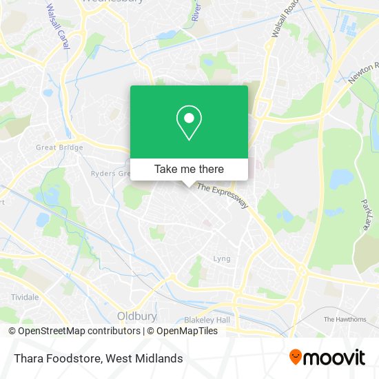 Thara Foodstore map