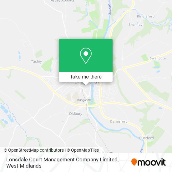 Lonsdale Court Management Company Limited map