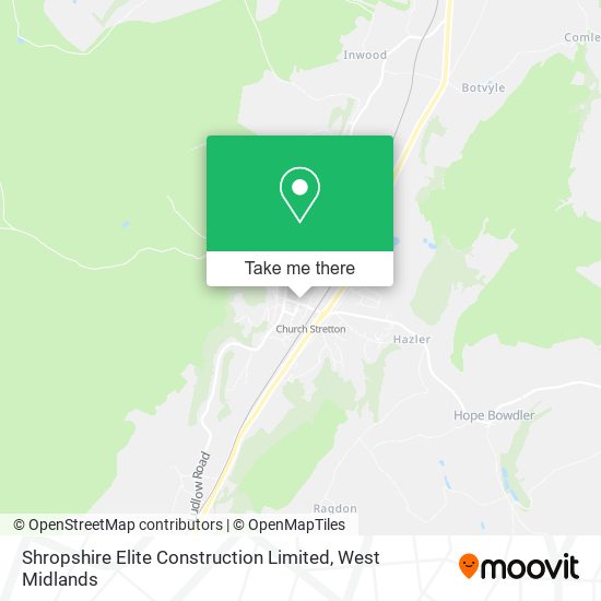 Shropshire Elite Construction Limited map