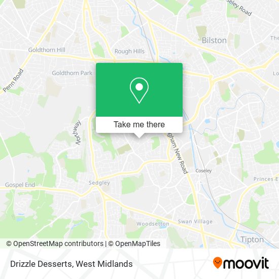 Drizzle Desserts map