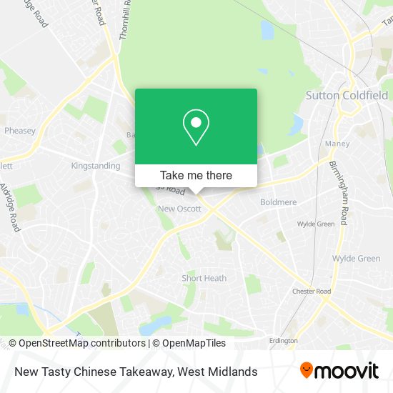 New Tasty Chinese Takeaway map