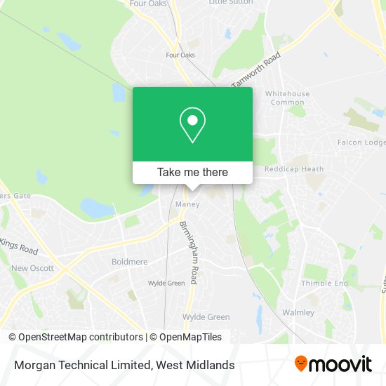 Morgan Technical Limited map