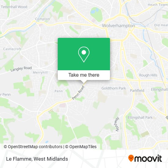 Le Flamme map
