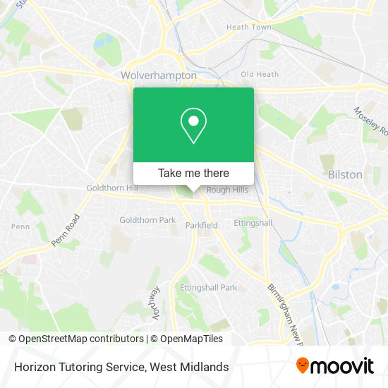 Horizon Tutoring Service map