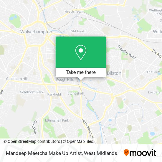 Mandeep Meetcha Make Up Artist map