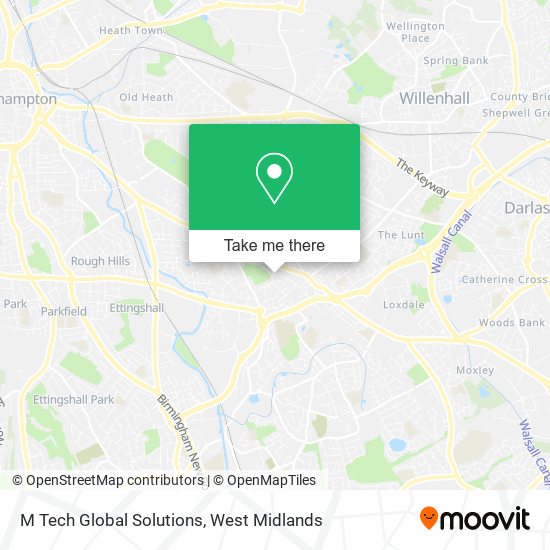 M Tech Global Solutions map