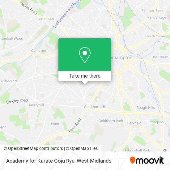 Academy for Karate Goju Ryu map