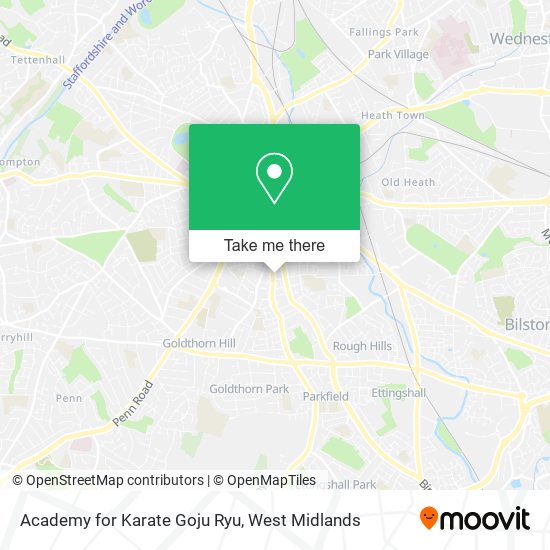 Academy for Karate Goju Ryu map