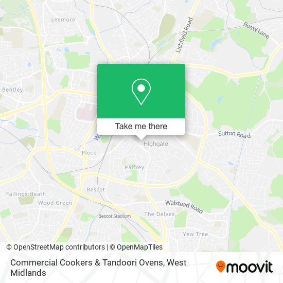 Commercial Cookers & Tandoori Ovens map