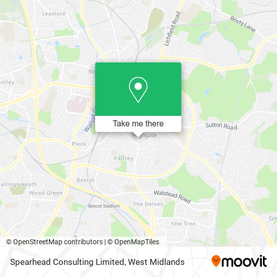 Spearhead Consulting Limited map