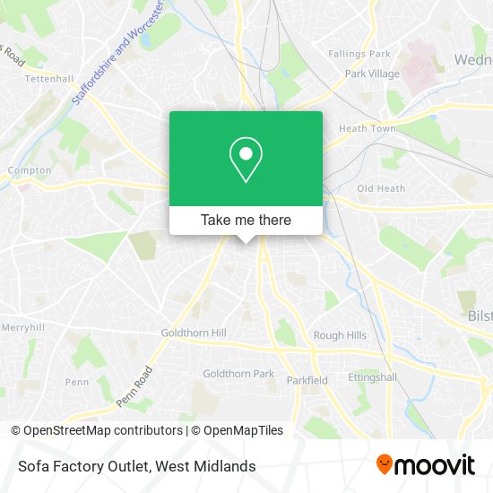 Sofa Factory Outlet map
