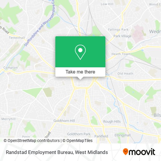 Randstad Employment Bureau map