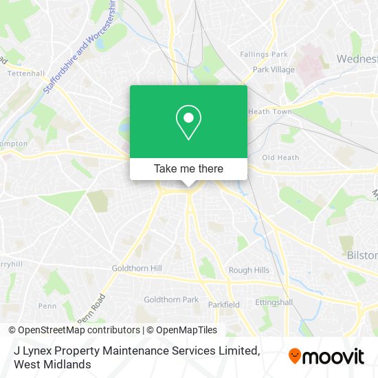 J Lynex Property Maintenance Services Limited map