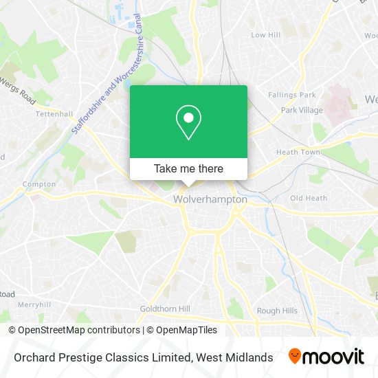 Orchard Prestige Classics Limited map