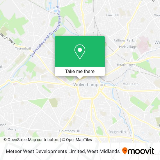 Meteor West Developments Limited map