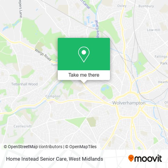 Home Instead Senior Care map