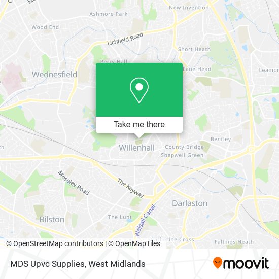 MDS Upvc Supplies map