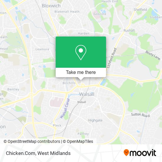 Chicken.Com map