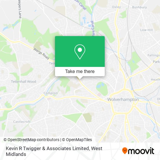 Kevin R Twigger & Associates Limited map