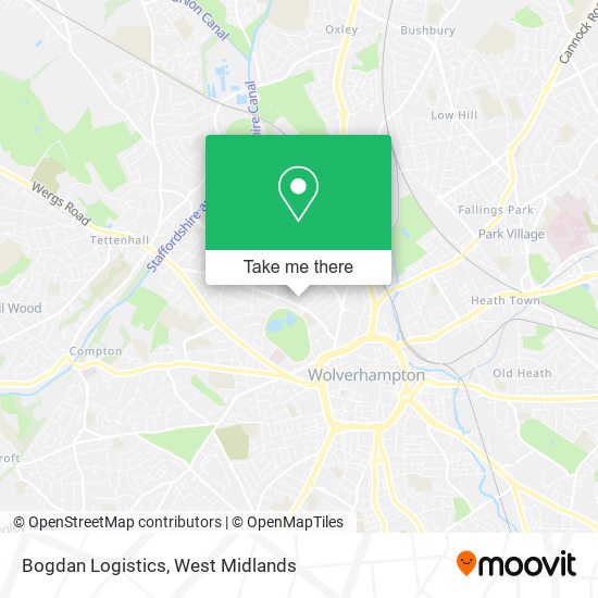 Bogdan Logistics map