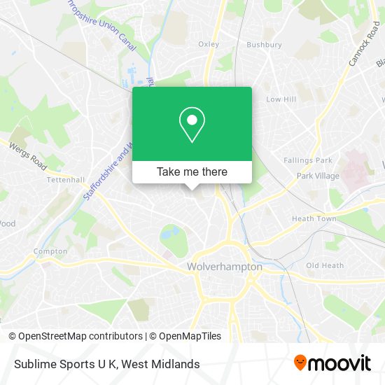 Sublime Sports U K map