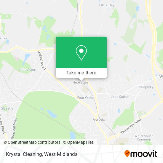 Krystal Cleaning map