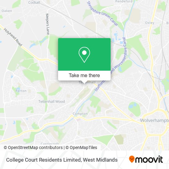 College Court Residents Limited map