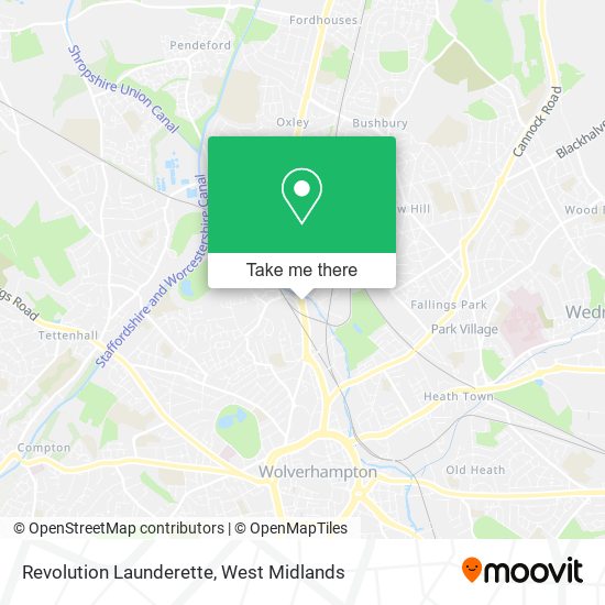 Revolution Launderette map