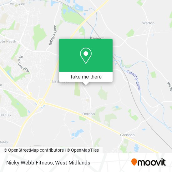 Nicky Webb Fitness map