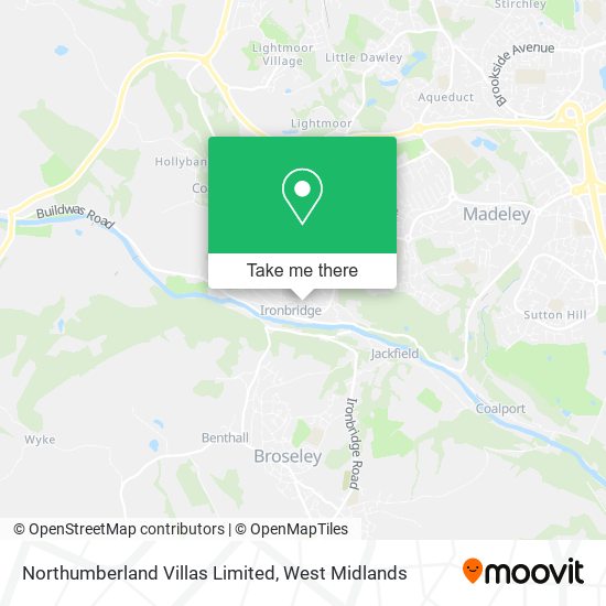 Northumberland Villas Limited map