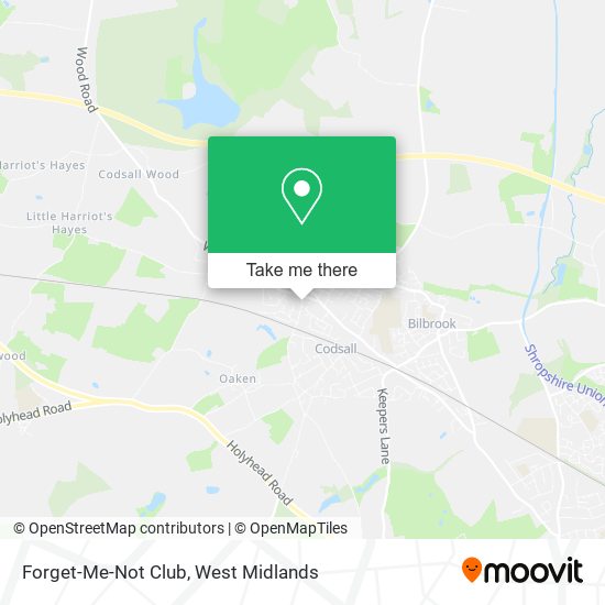 Forget-Me-Not Club map